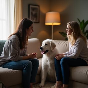 Consultation comportementale à domicile avec chien